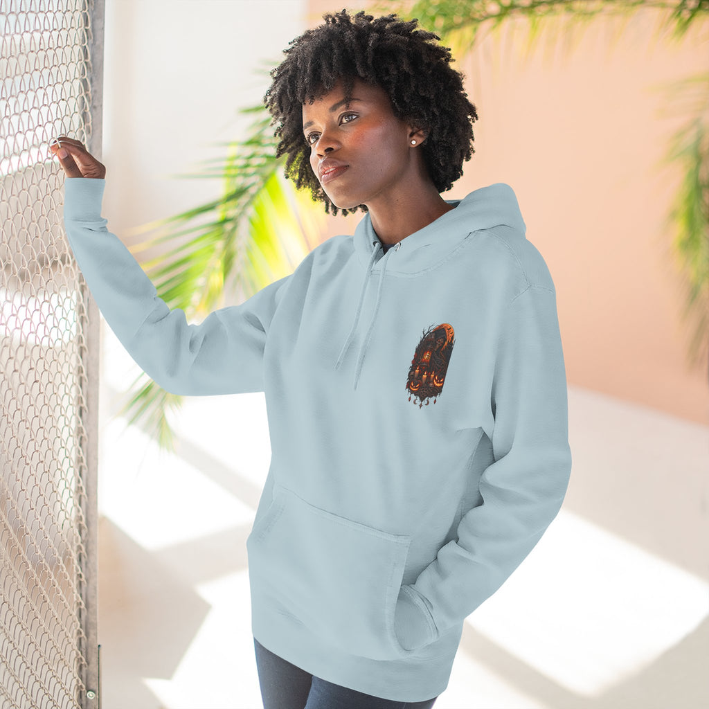 Everything May Fall Gothic Fantasy Fleece Hoodie