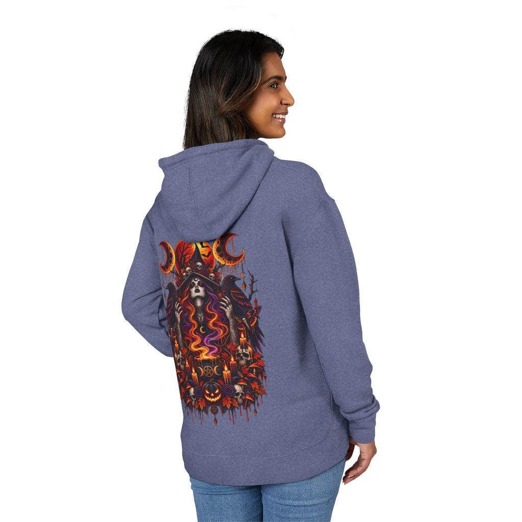 Blood Moon Witch French Terry Hoodie