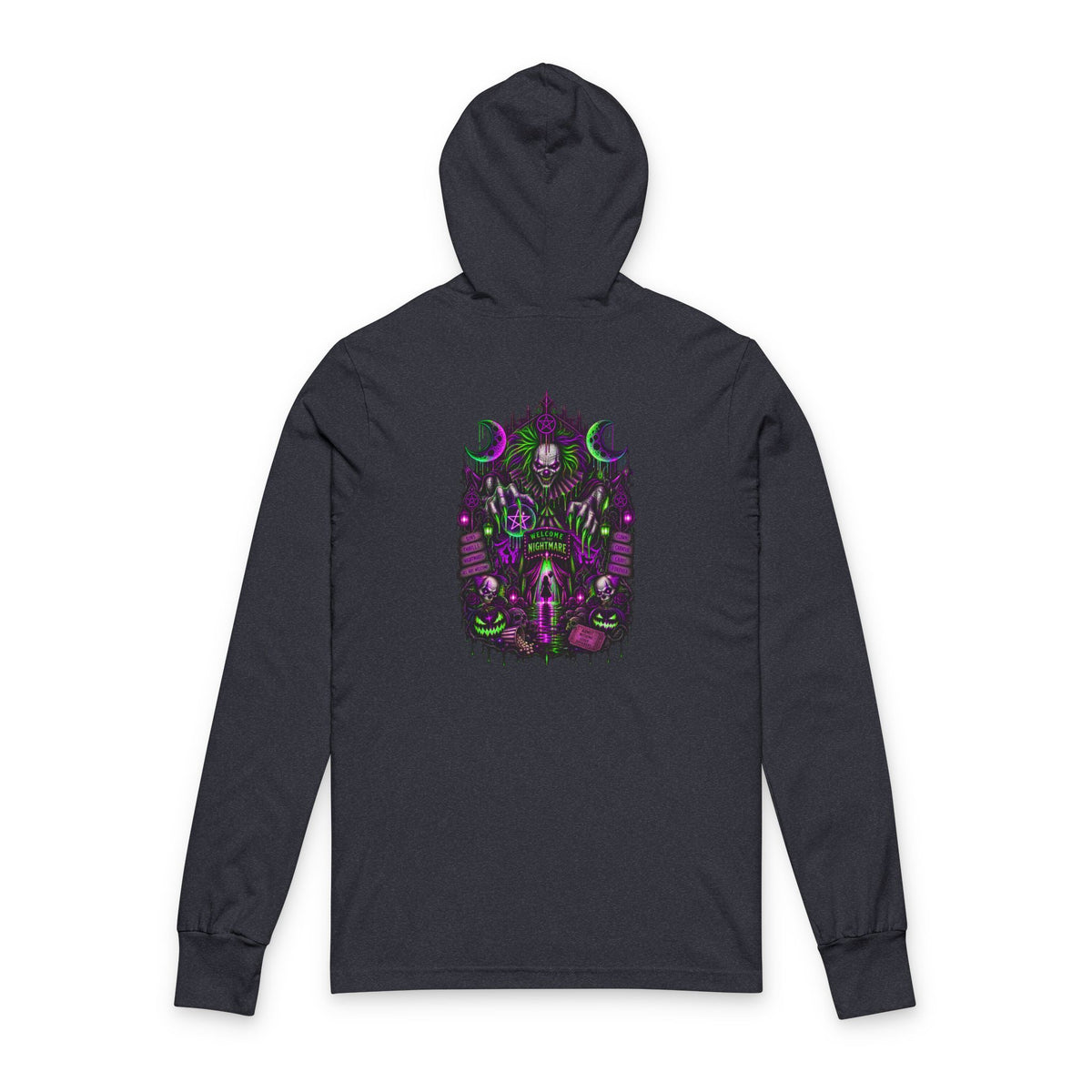 Welcome to the Nightmare Hooded Long Sleeve Tee