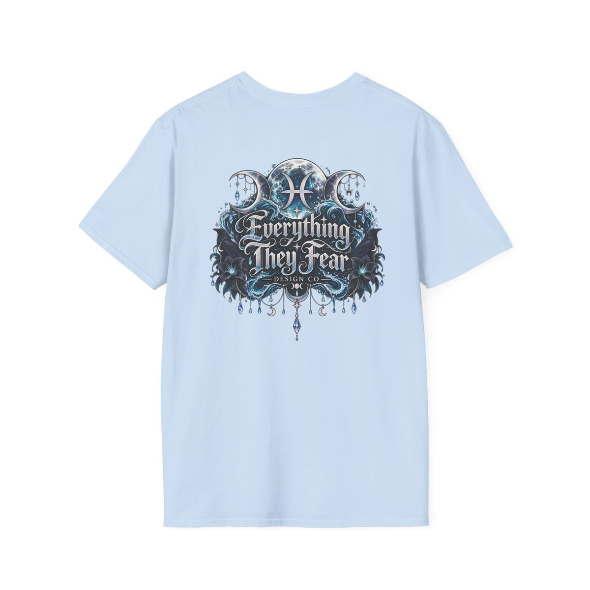 Triple Moon Goddess w/Brand Logo T-Shirt