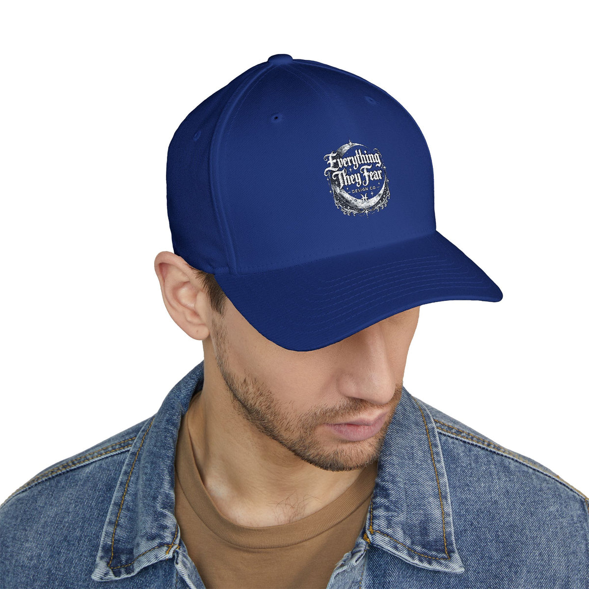 Closed-Back Structured Cap (Embroidery)