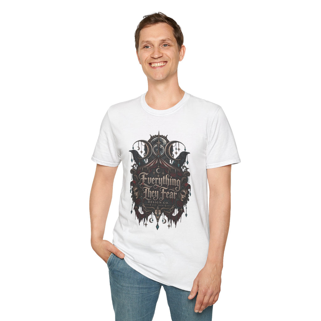 Everything They Fear Gothic Occult Brand Logo T-Shirt
