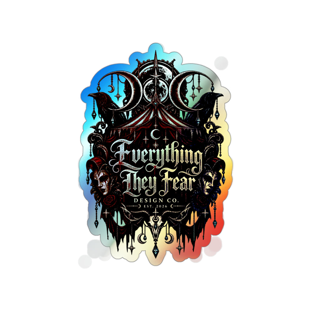 Holographic Die-cut Stickers