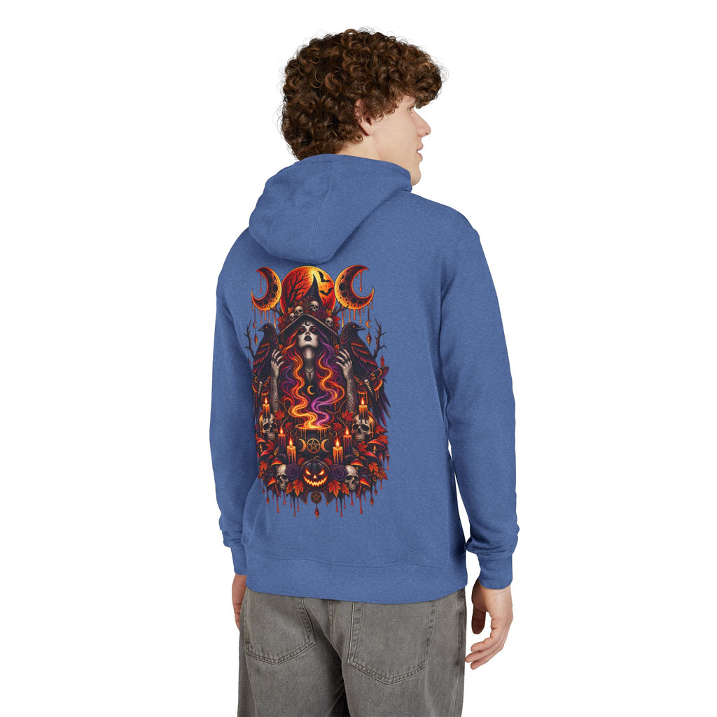 Blood Moon Witch French Terry Hoodie