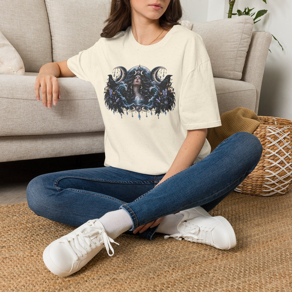 Triple Moon Goddess w/Brand Logo T-Shirt