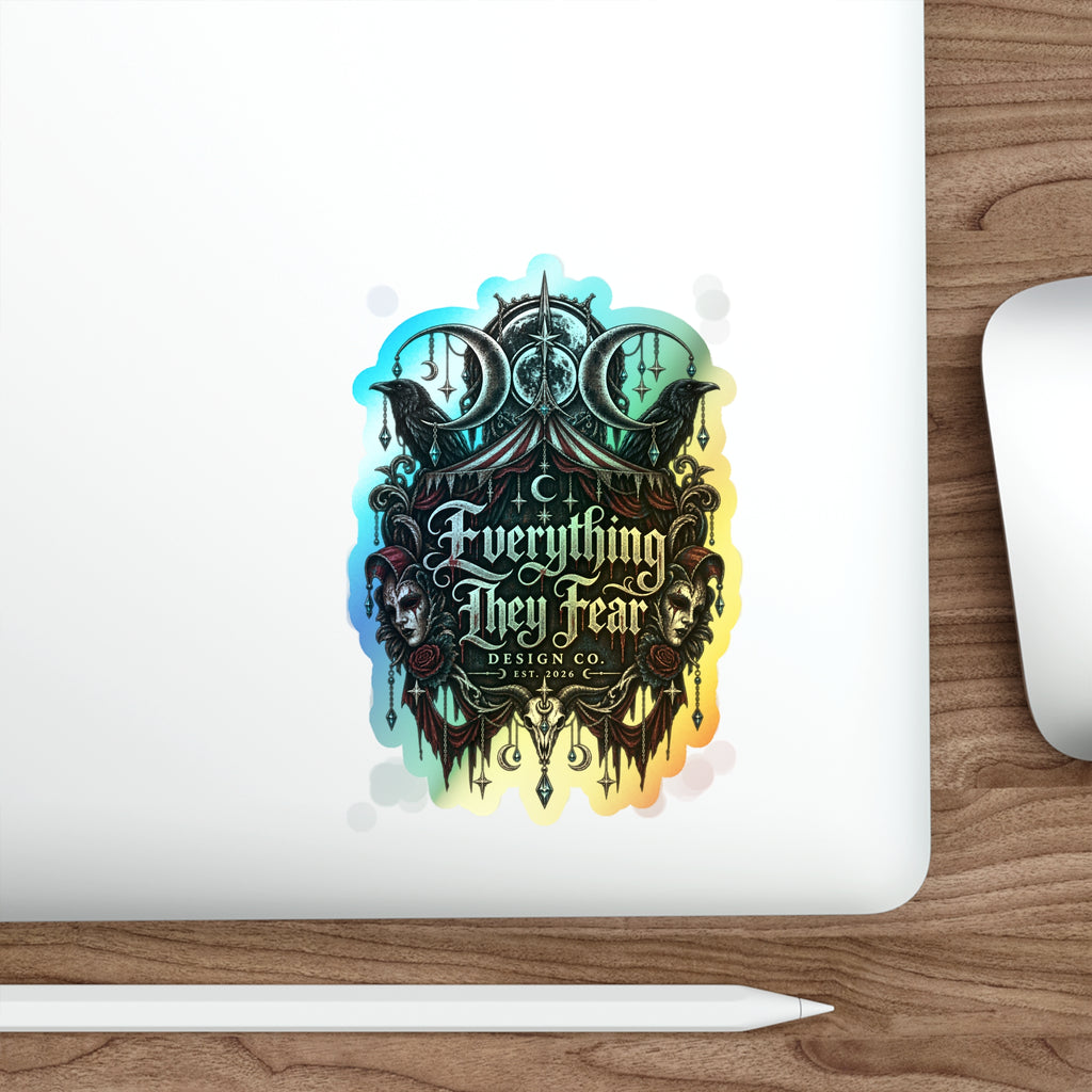 Holographic Die-cut Stickers