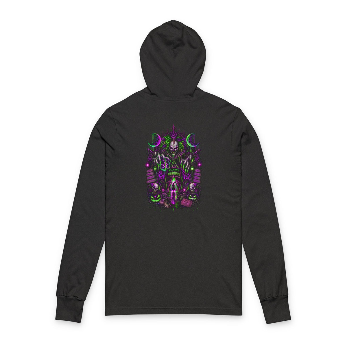 Welcome to the Nightmare Hooded Long Sleeve Tee