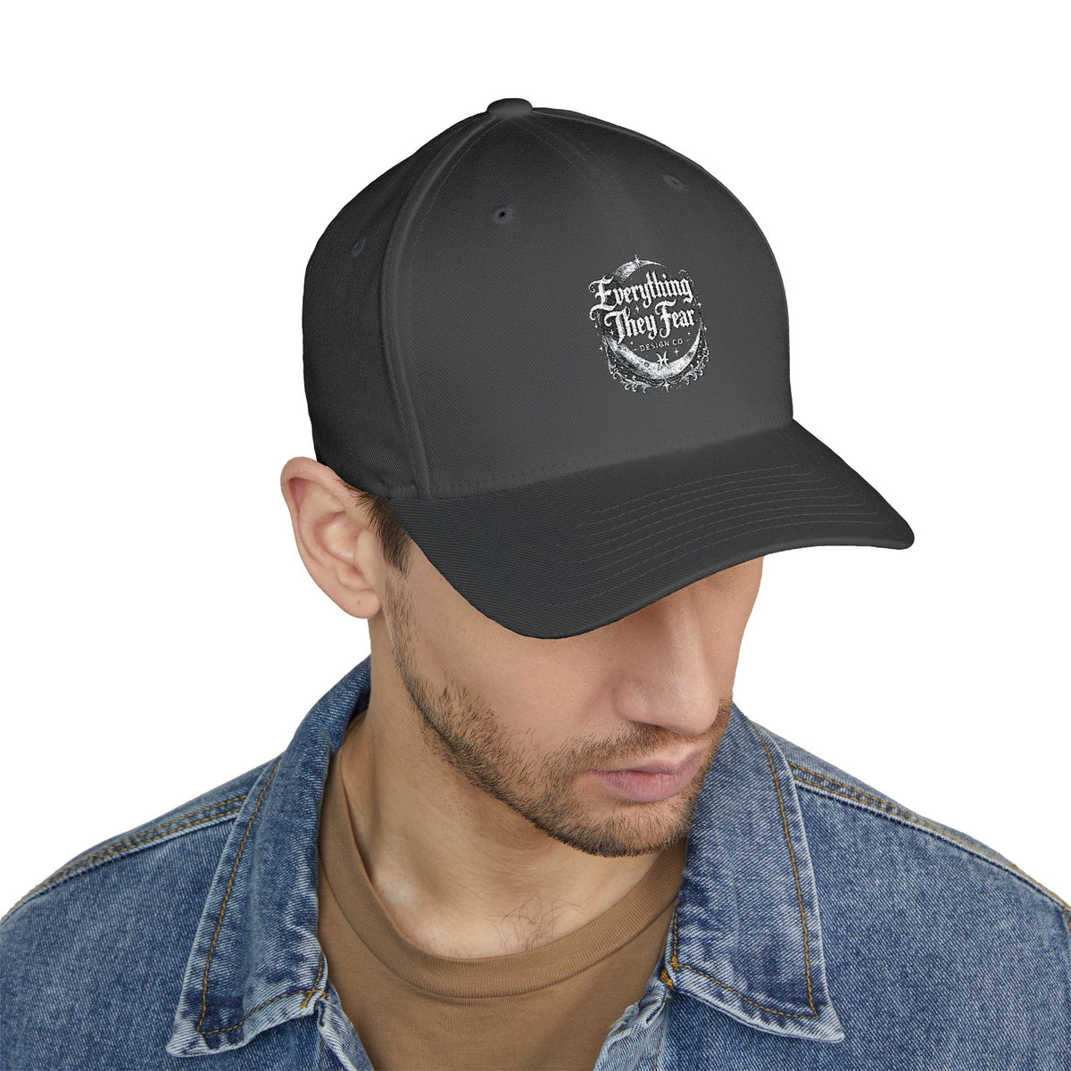 Closed-Back Structured Cap (Embroidery)