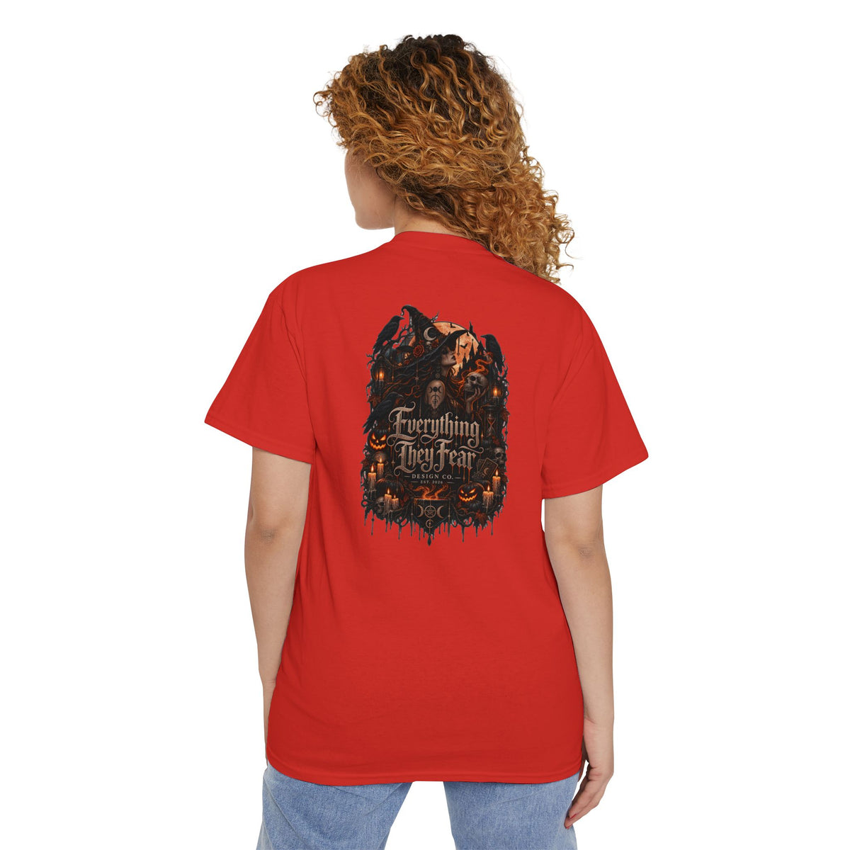 Everything They Fear Dark Horror Graphic T-Shirt