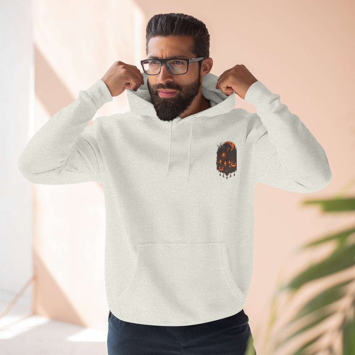 Everything May Fall Gothic Fantasy Fleece Hoodie