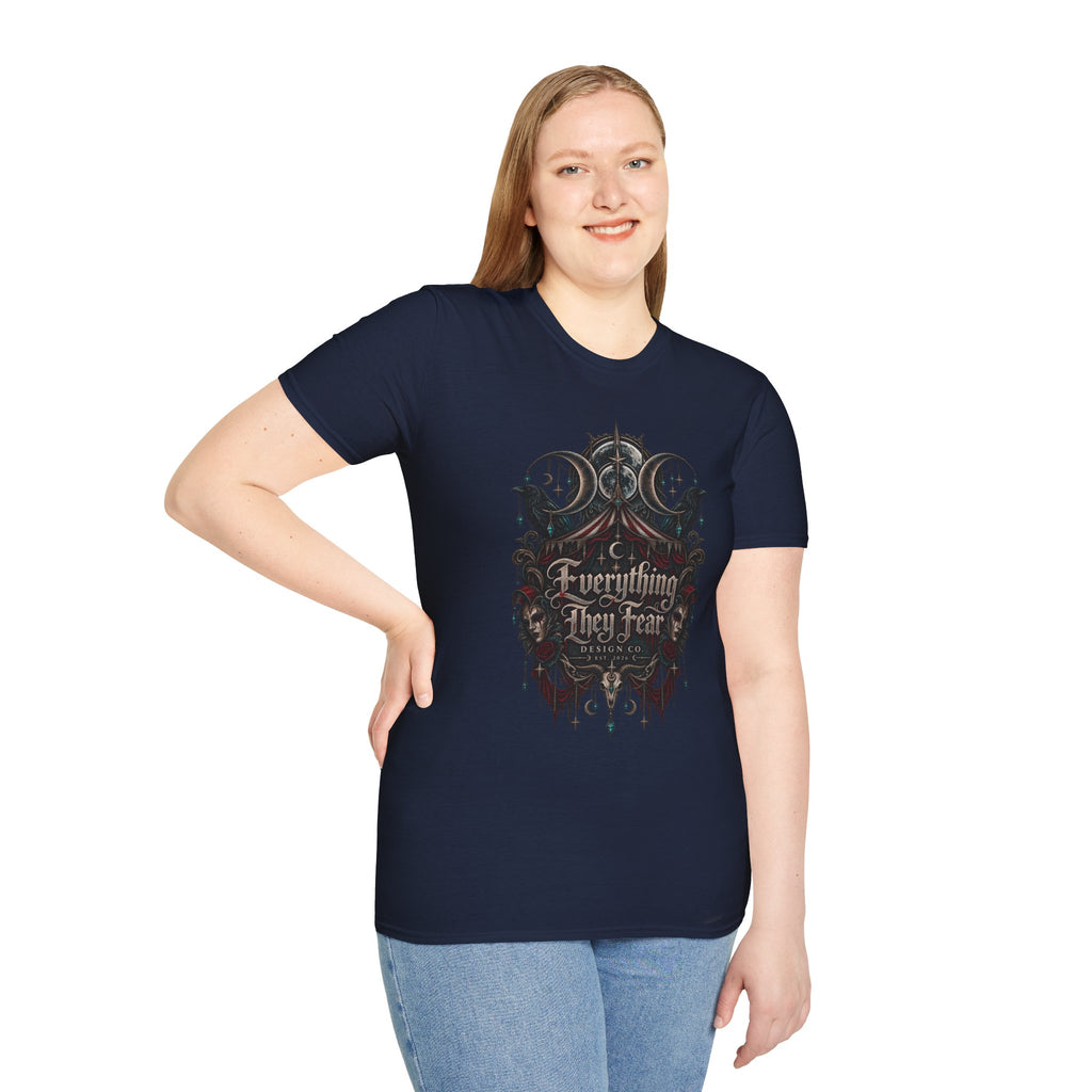 Everything They Fear Gothic Occult Brand Logo T-Shirt