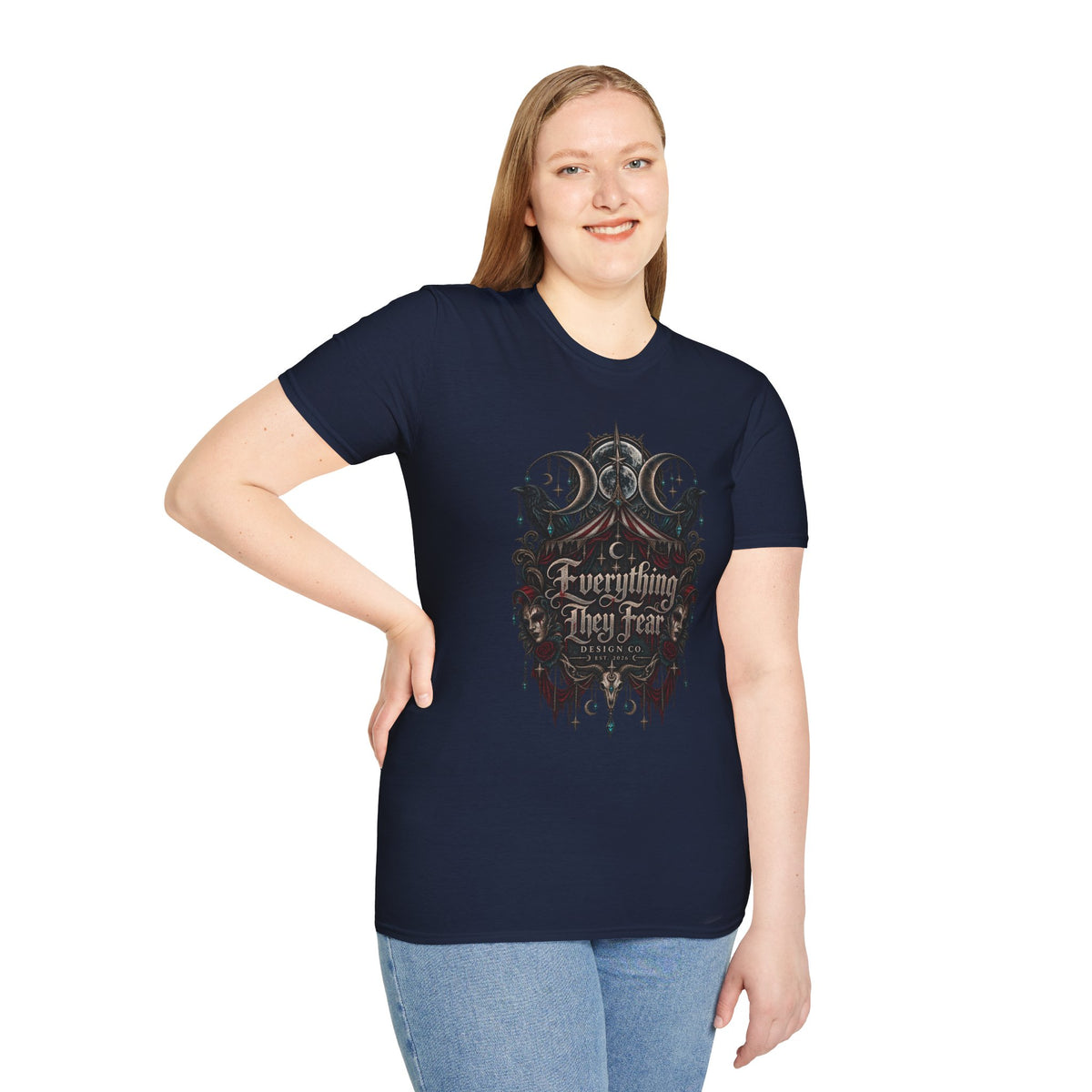 Everything They Fear Gothic Occult Brand Logo T-Shirt