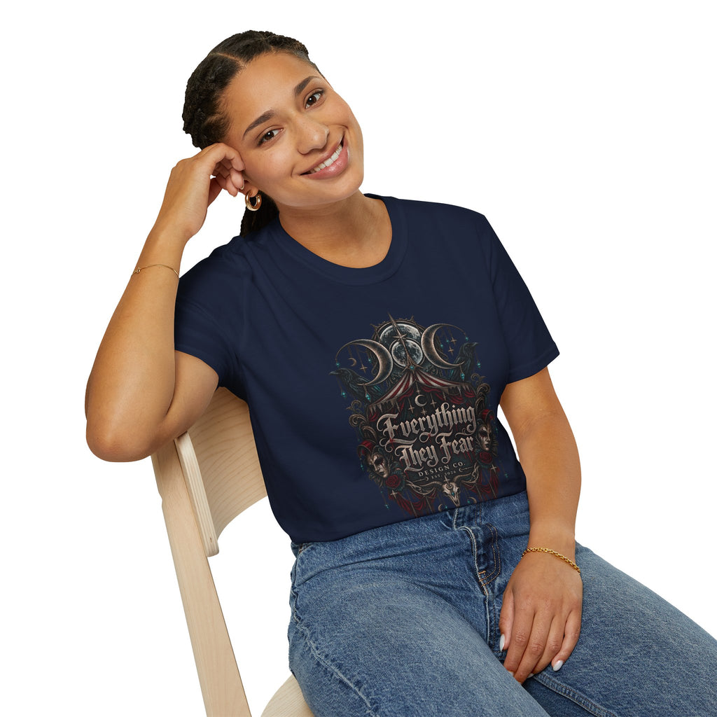 Everything They Fear Gothic Occult Brand Logo T-Shirt