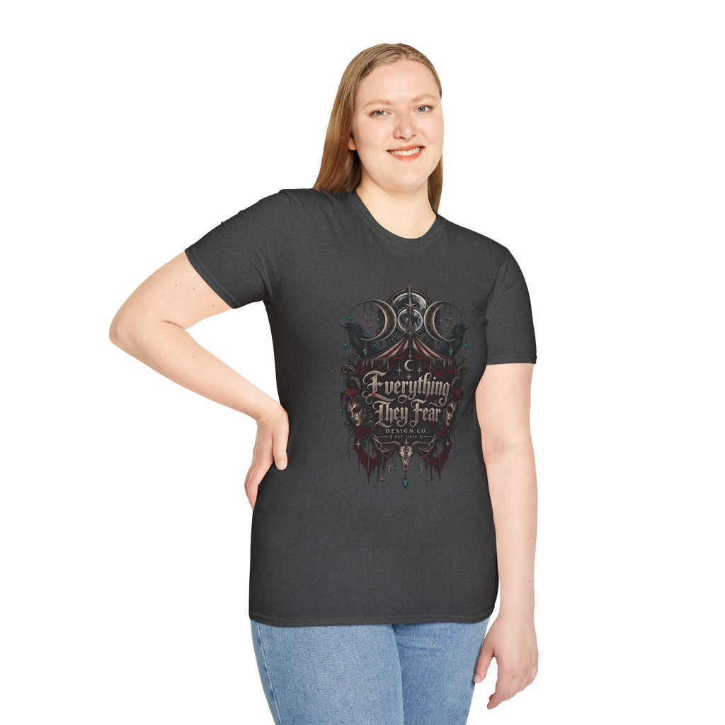 Everything They Fear Gothic Occult Brand Logo T-Shirt
