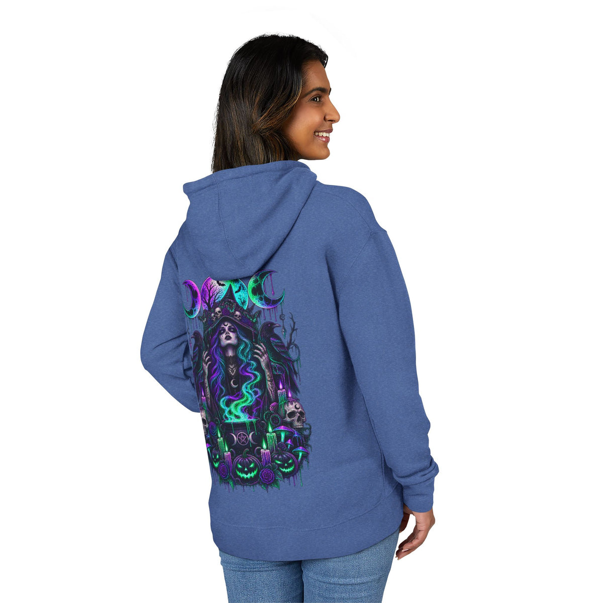 Moonlight Spellcaster French Terry Hoodie