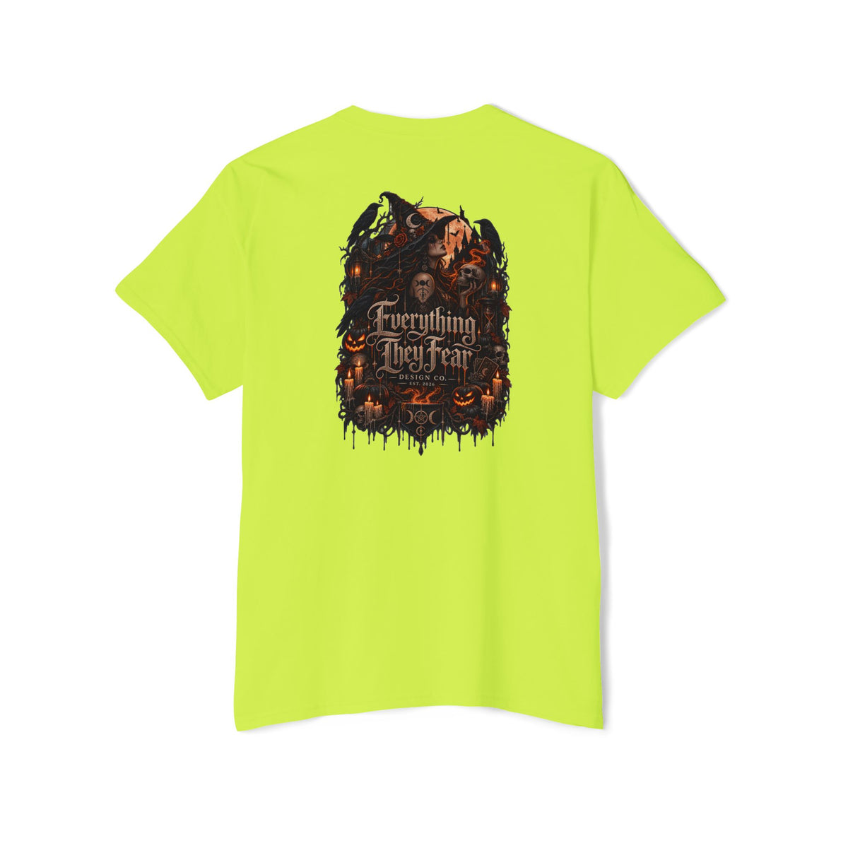 Everything They Fear Dark Horror Graphic T-Shirt