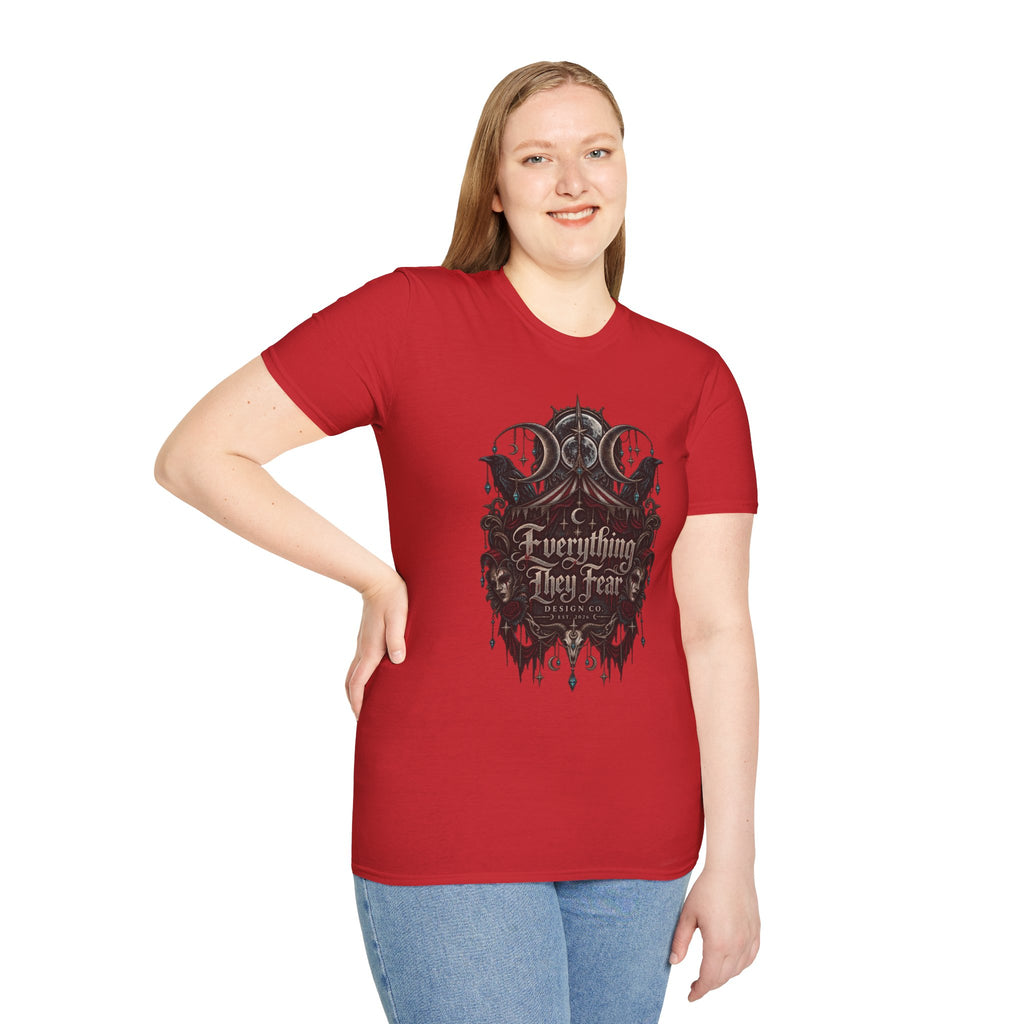 Everything They Fear Gothic Occult Brand Logo T-Shirt