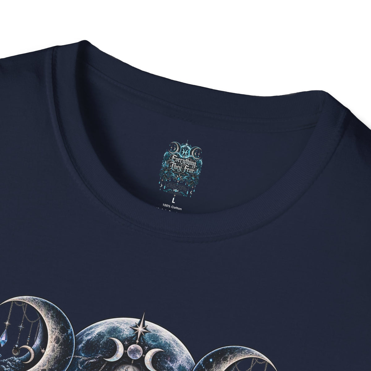 Triple Moon Goddess w/Brand Logo T-Shirt