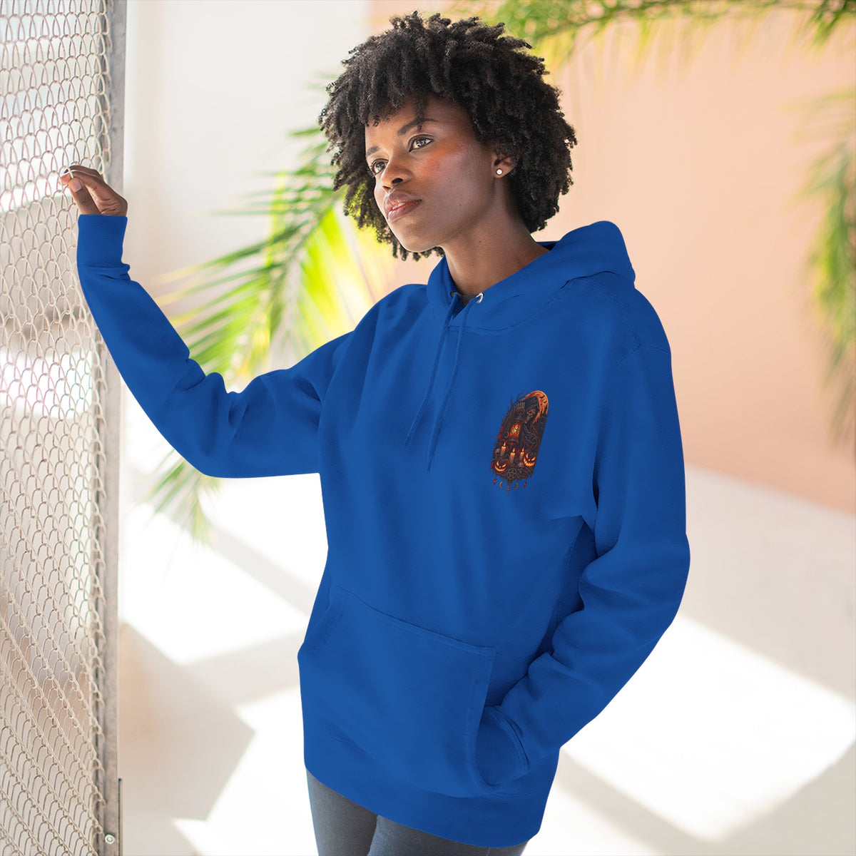 Everything May Fall Gothic Fantasy Fleece Hoodie