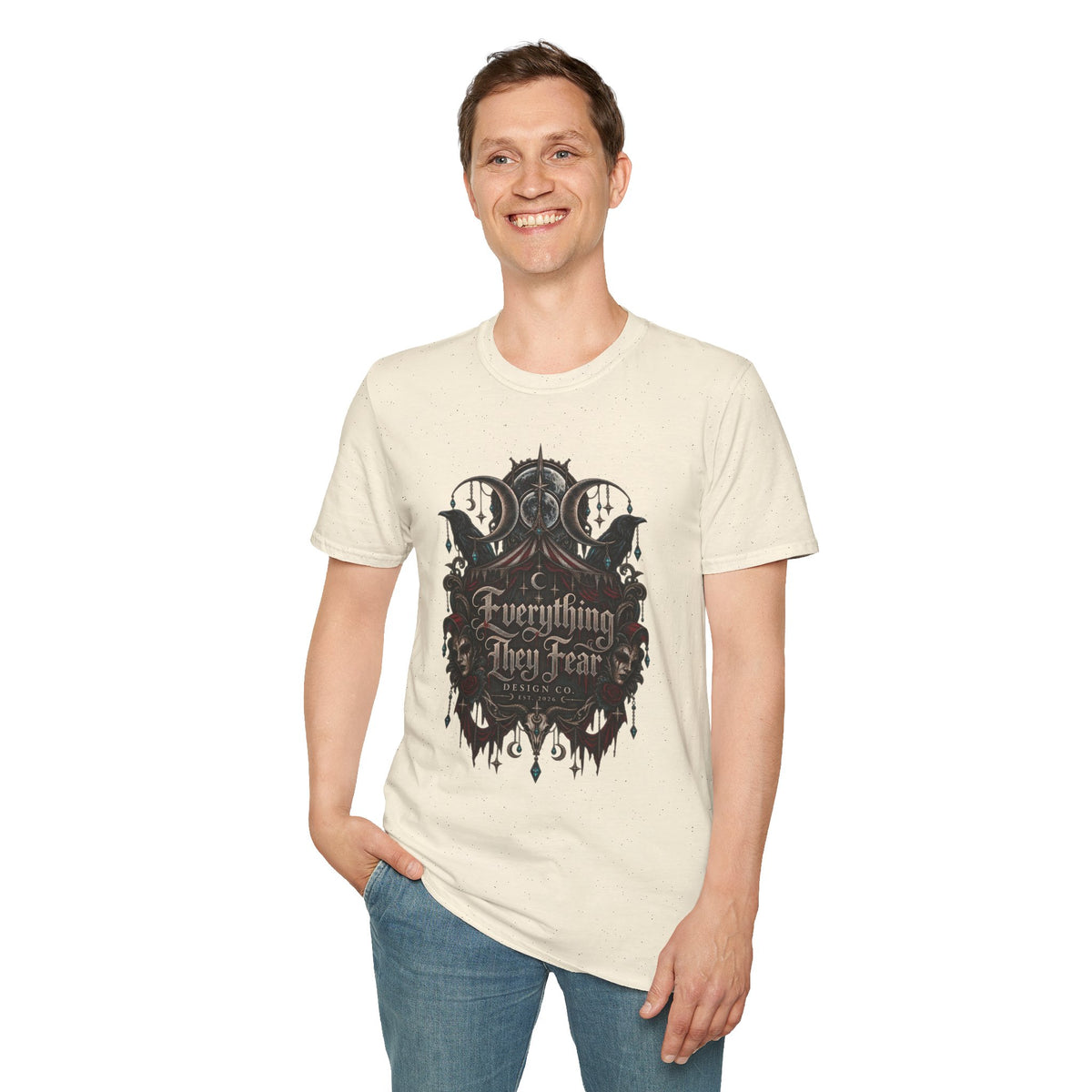 Everything They Fear Gothic Occult Brand Logo T-Shirt