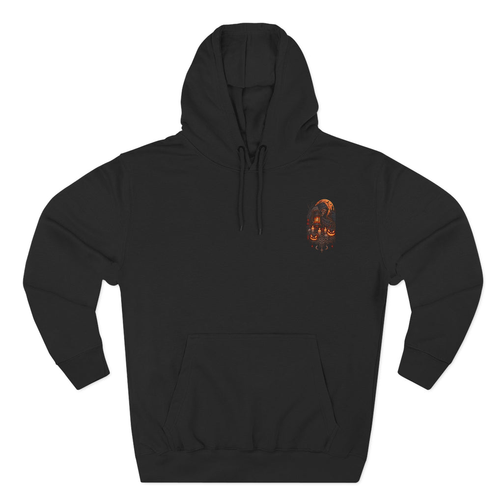 Everything May Fall Gothic Fantasy Fleece Hoodie