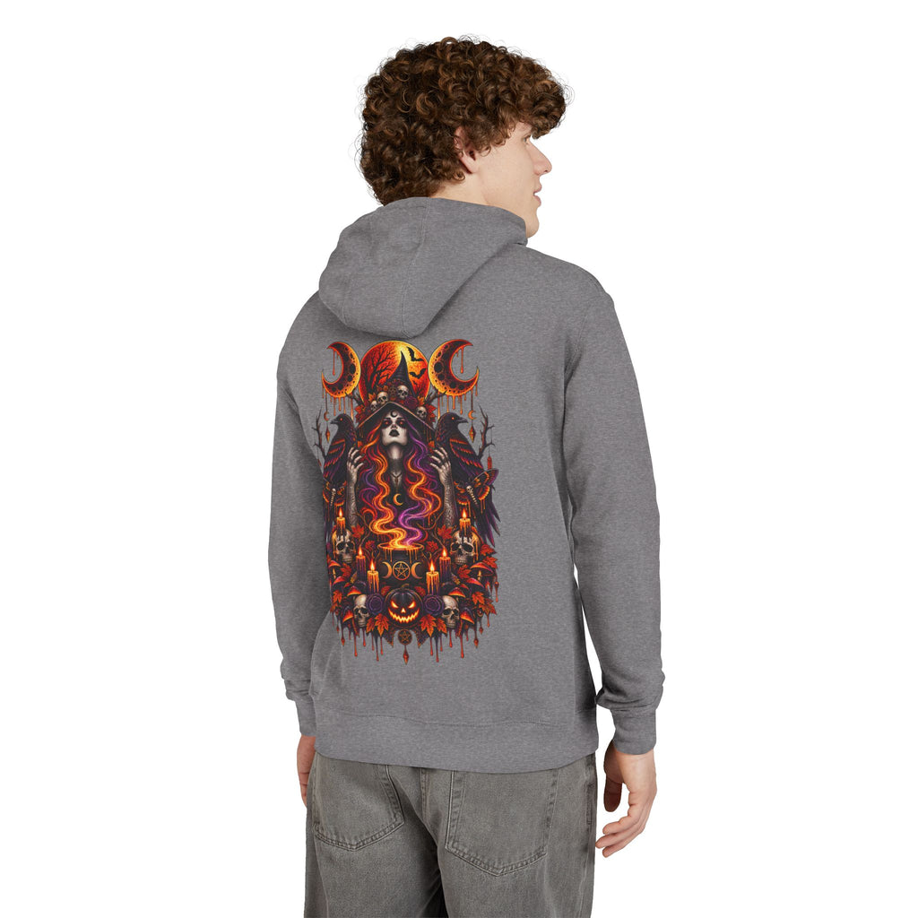 Blood Moon Witch French Terry Hoodie