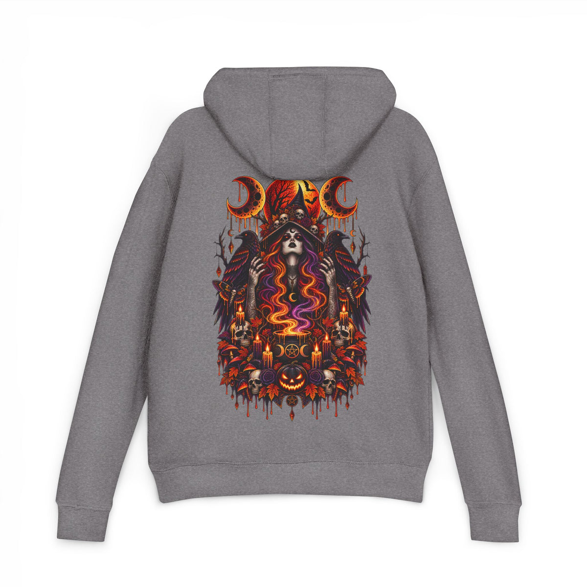 Blood Moon Witch French Terry Hoodie