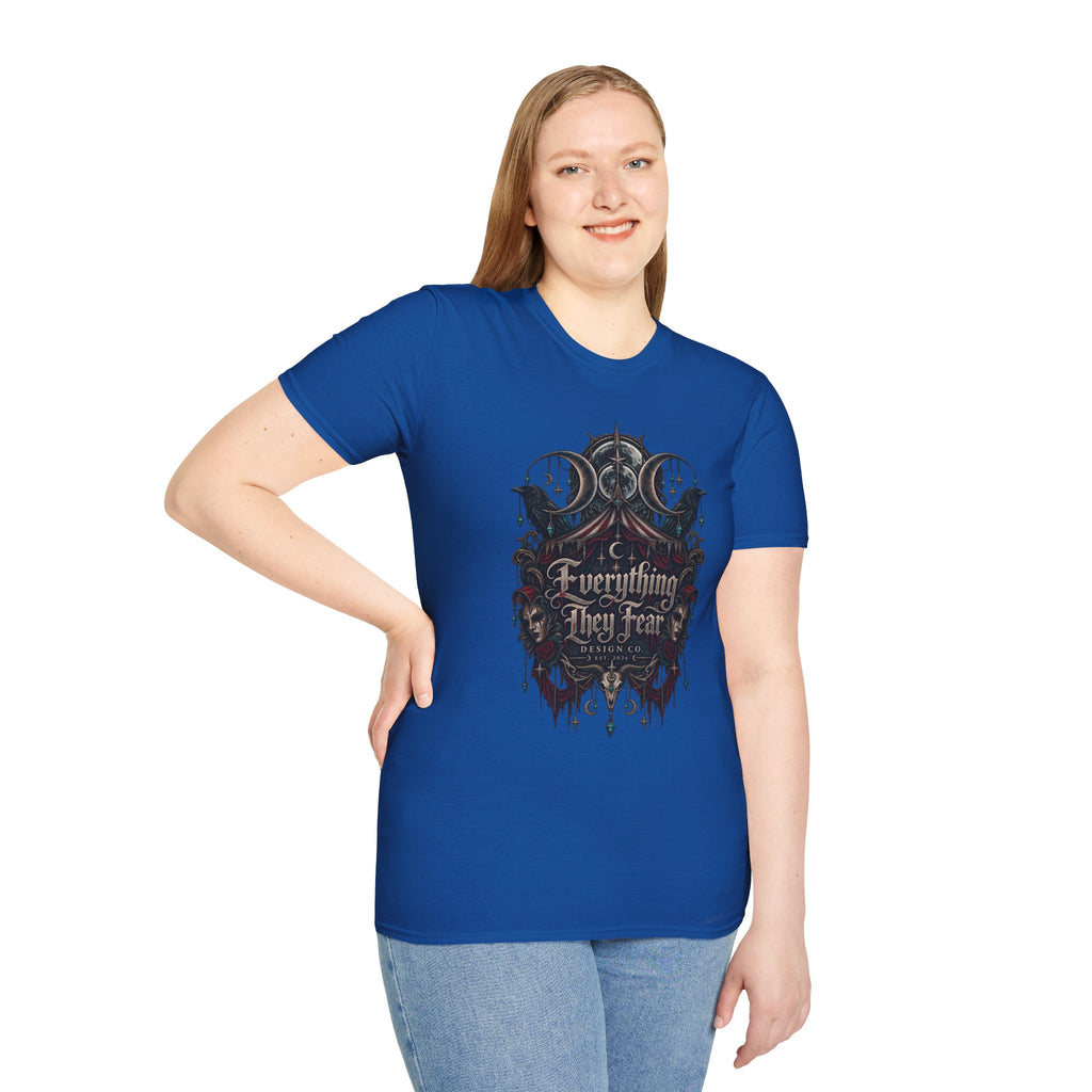 Everything They Fear Gothic Occult Brand Logo T-Shirt