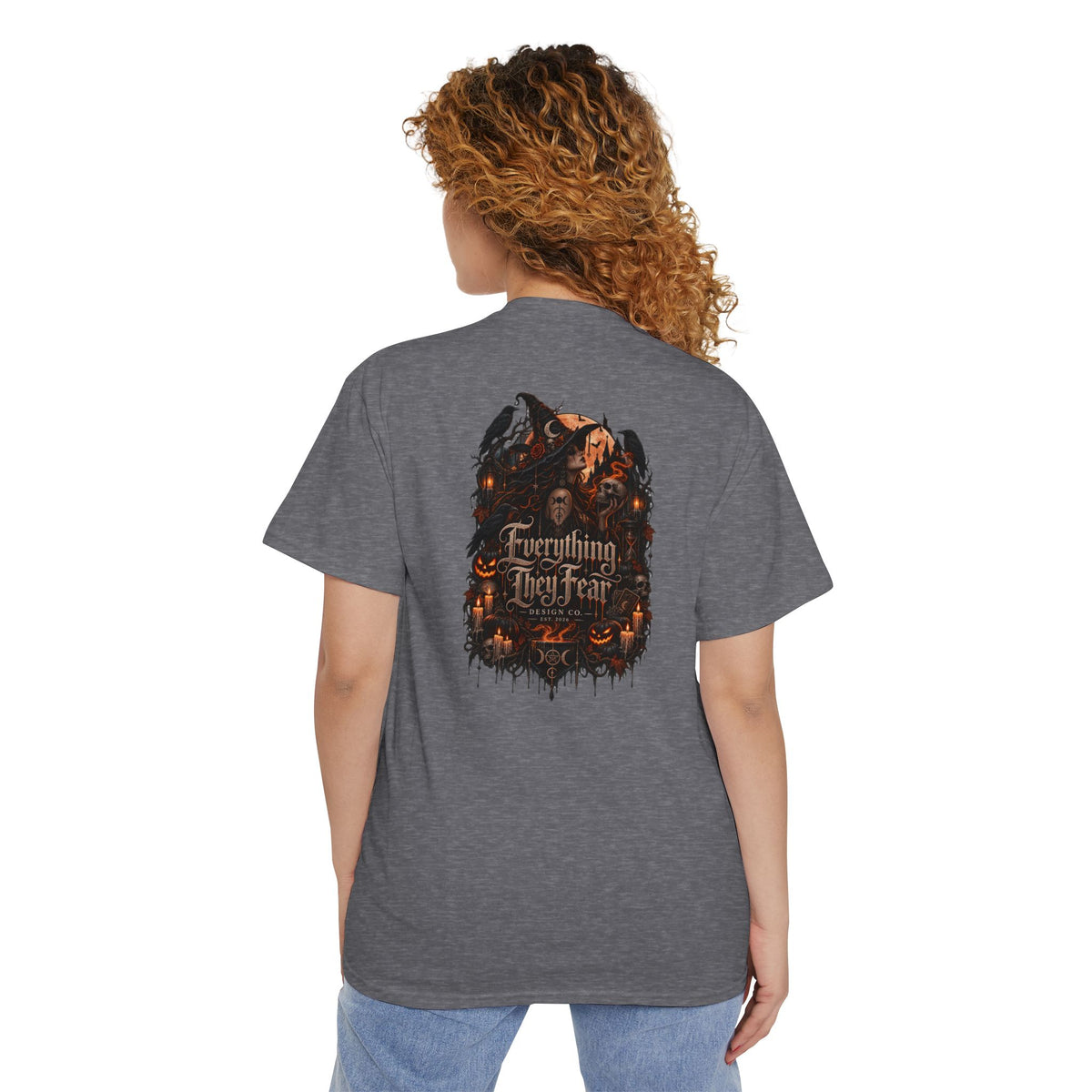 Everything They Fear Dark Horror Graphic T-Shirt