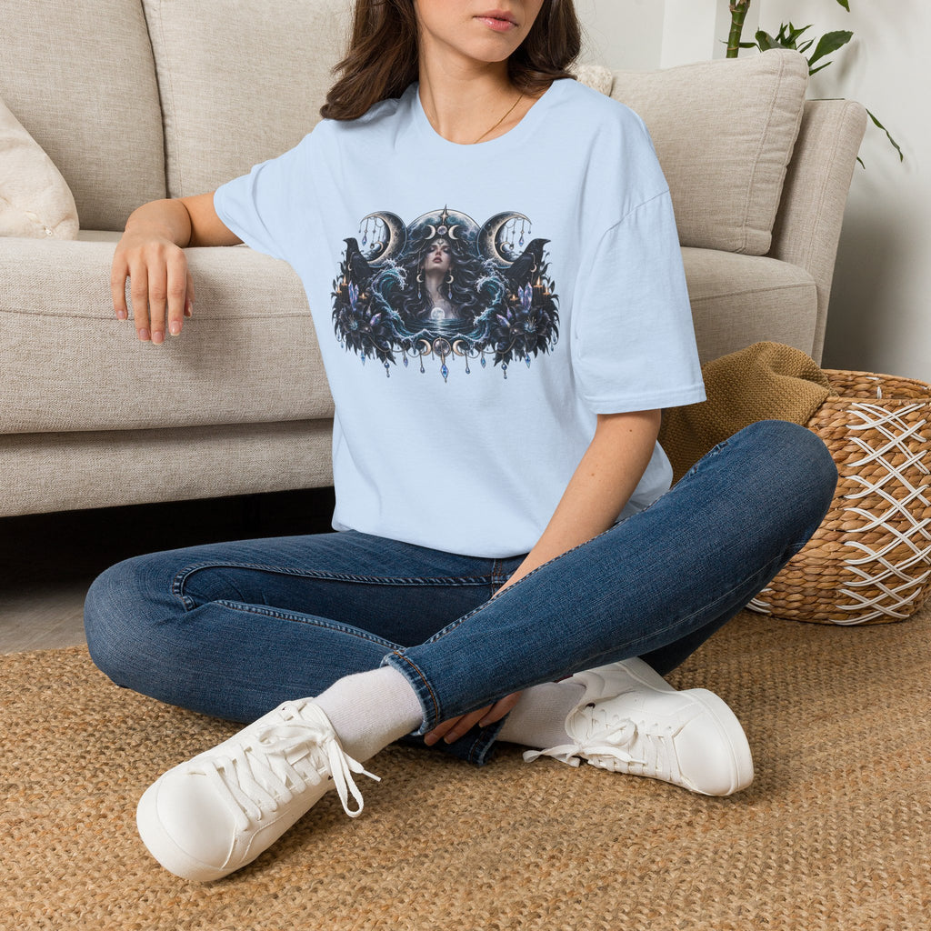 Triple Moon Goddess w/Brand Logo T-Shirt