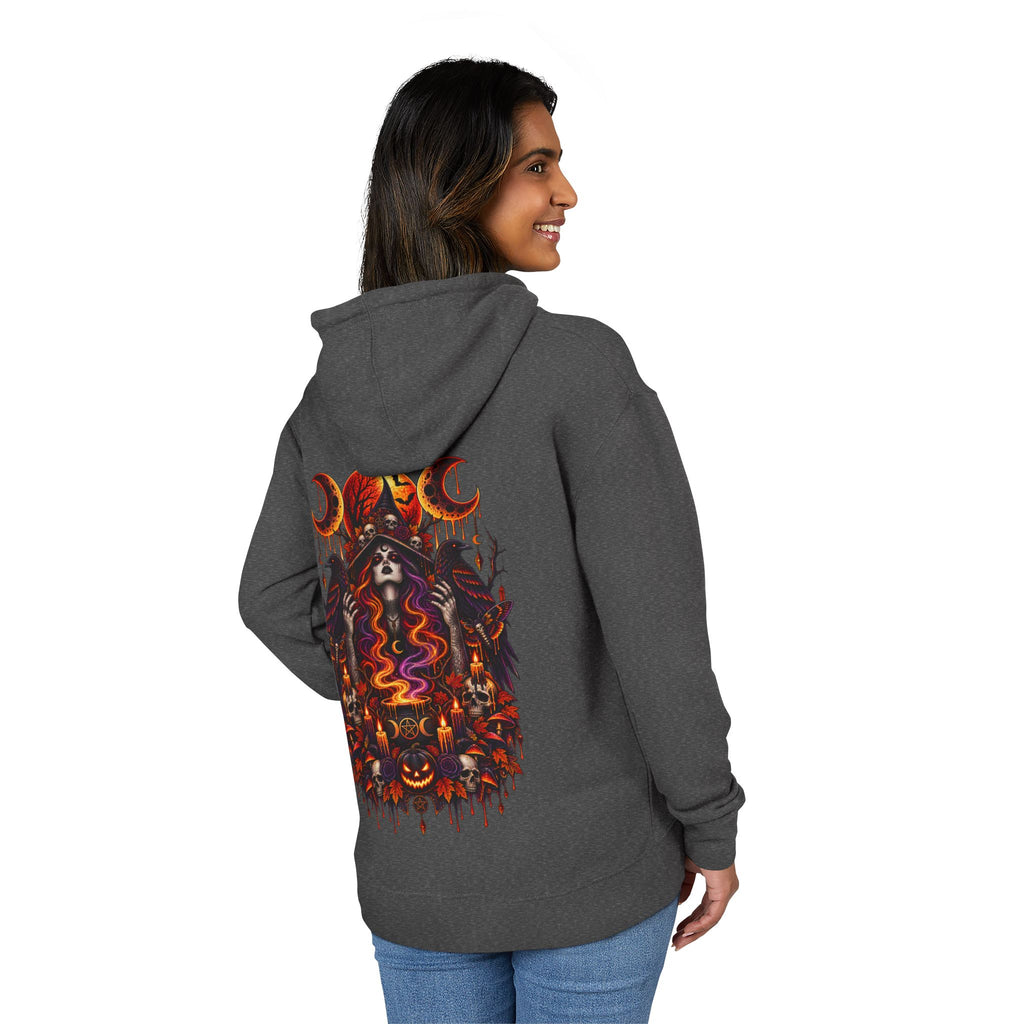 Blood Moon Witch French Terry Hoodie