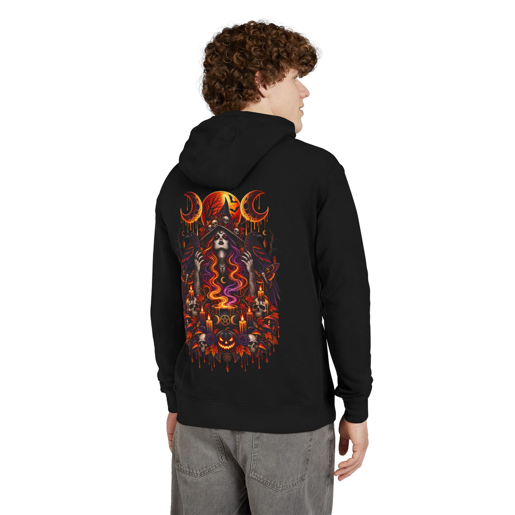 Blood Moon Witch French Terry Hoodie