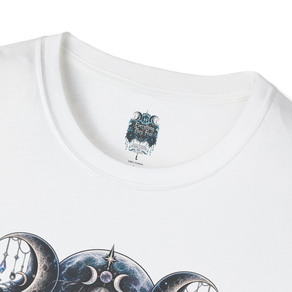 Triple Moon Goddess w/Brand Logo T-Shirt