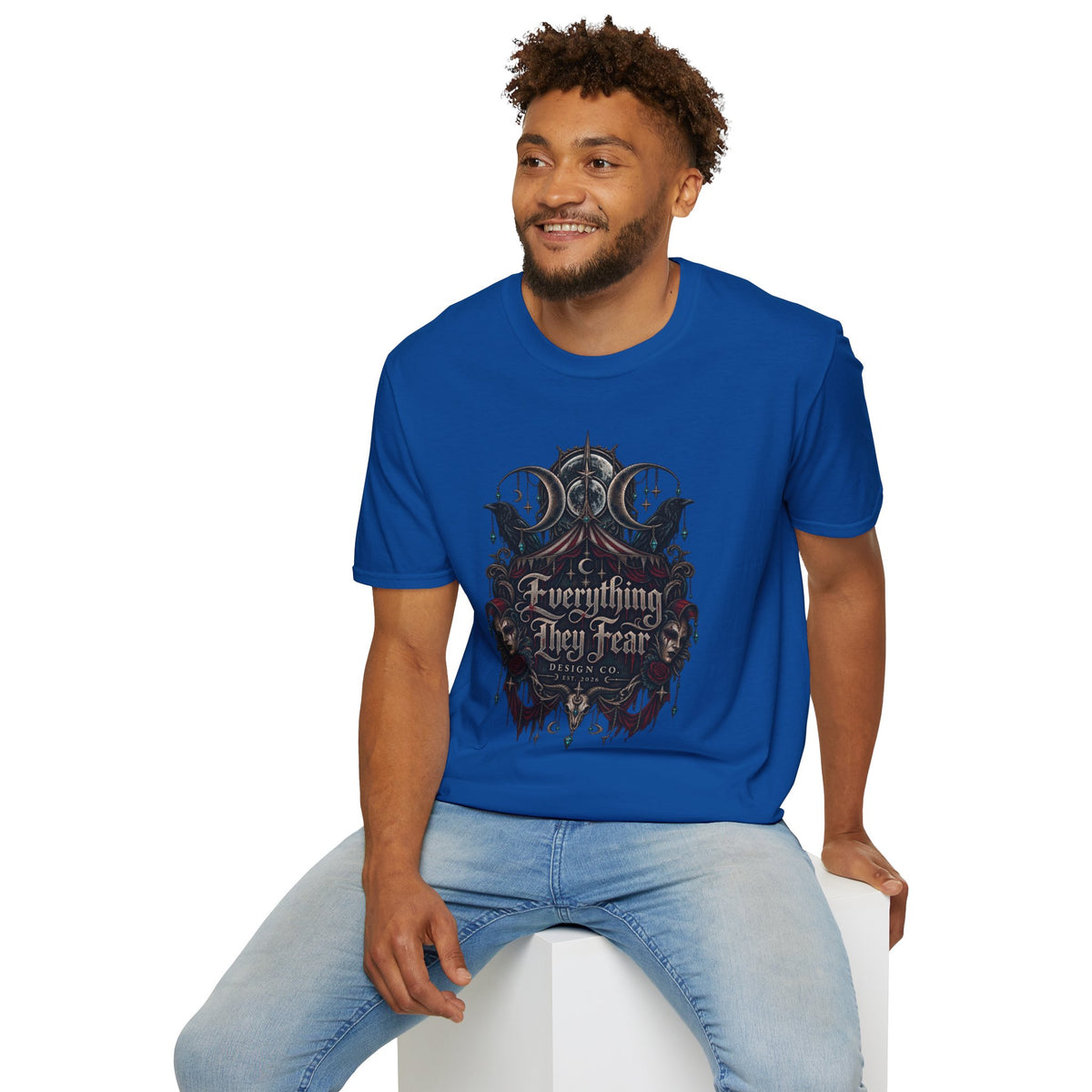Everything They Fear Gothic Occult Brand Logo T-Shirt