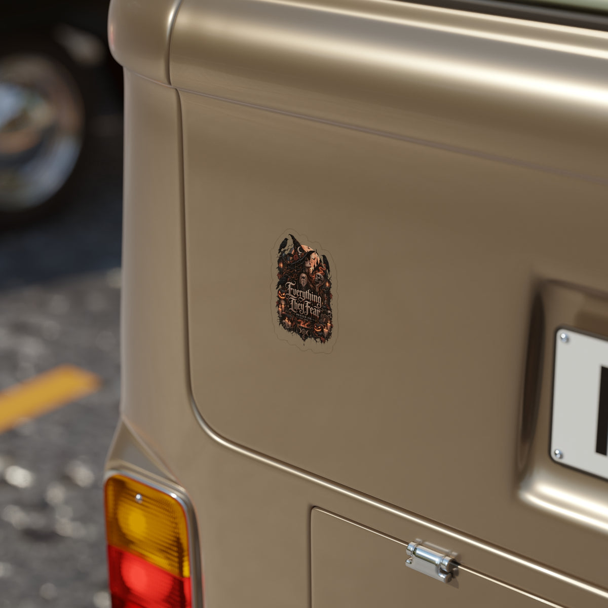 Everything They Fear Witch Brand Logo Die-Cut Sticker