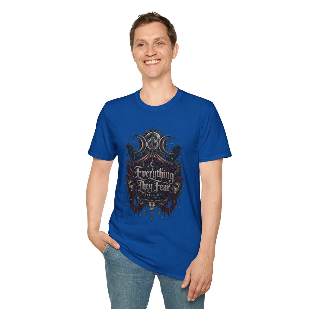 Everything They Fear Gothic Occult Brand Logo T-Shirt