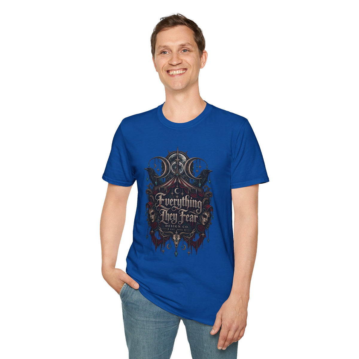 Everything They Fear Gothic Occult Brand Logo T-Shirt