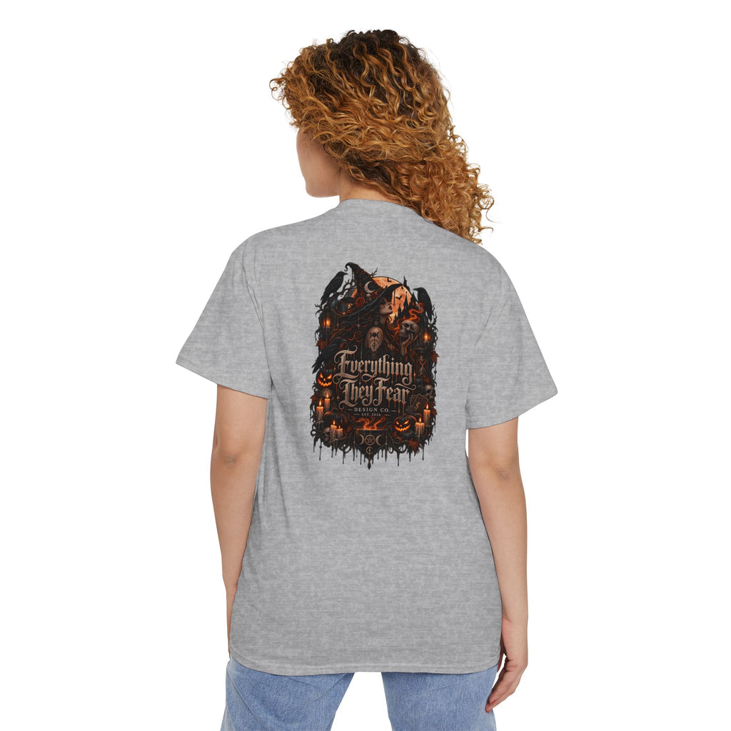 Everything They Fear Dark Horror Graphic T-Shirt