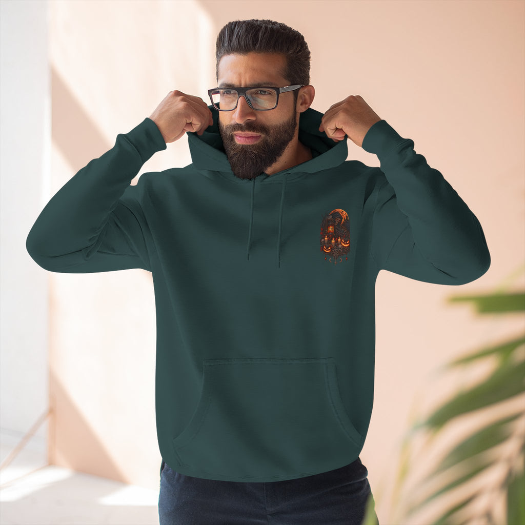 Everything May Fall Gothic Fantasy Fleece Hoodie