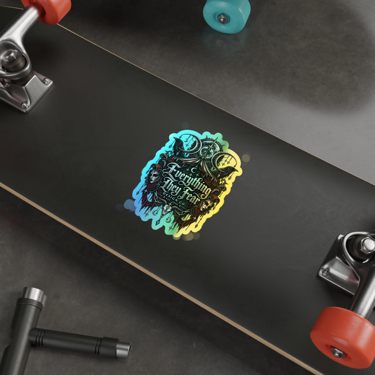 Holographic Die-cut Stickers