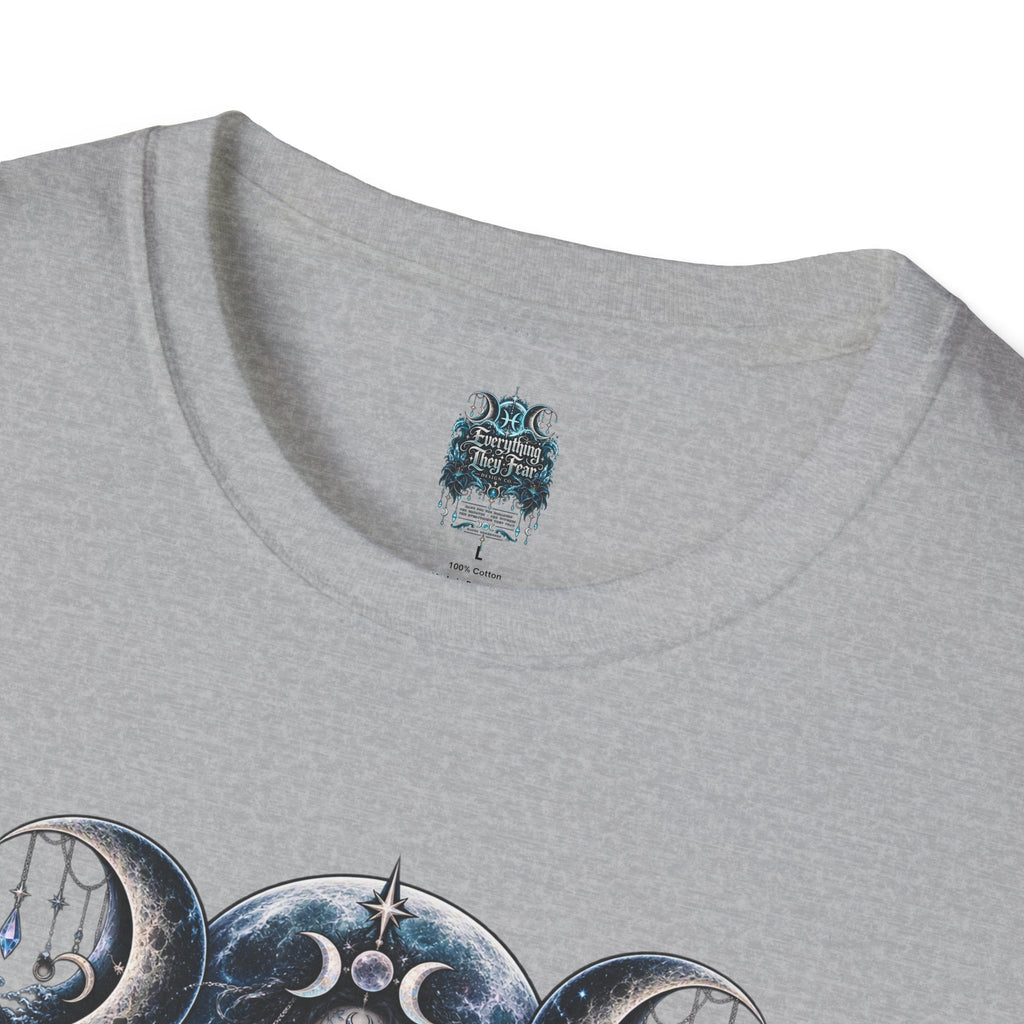 Triple Moon Goddess w/Brand Logo T-Shirt