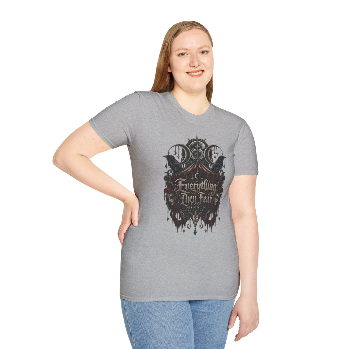 Everything They Fear Gothic Occult Brand Logo T-Shirt