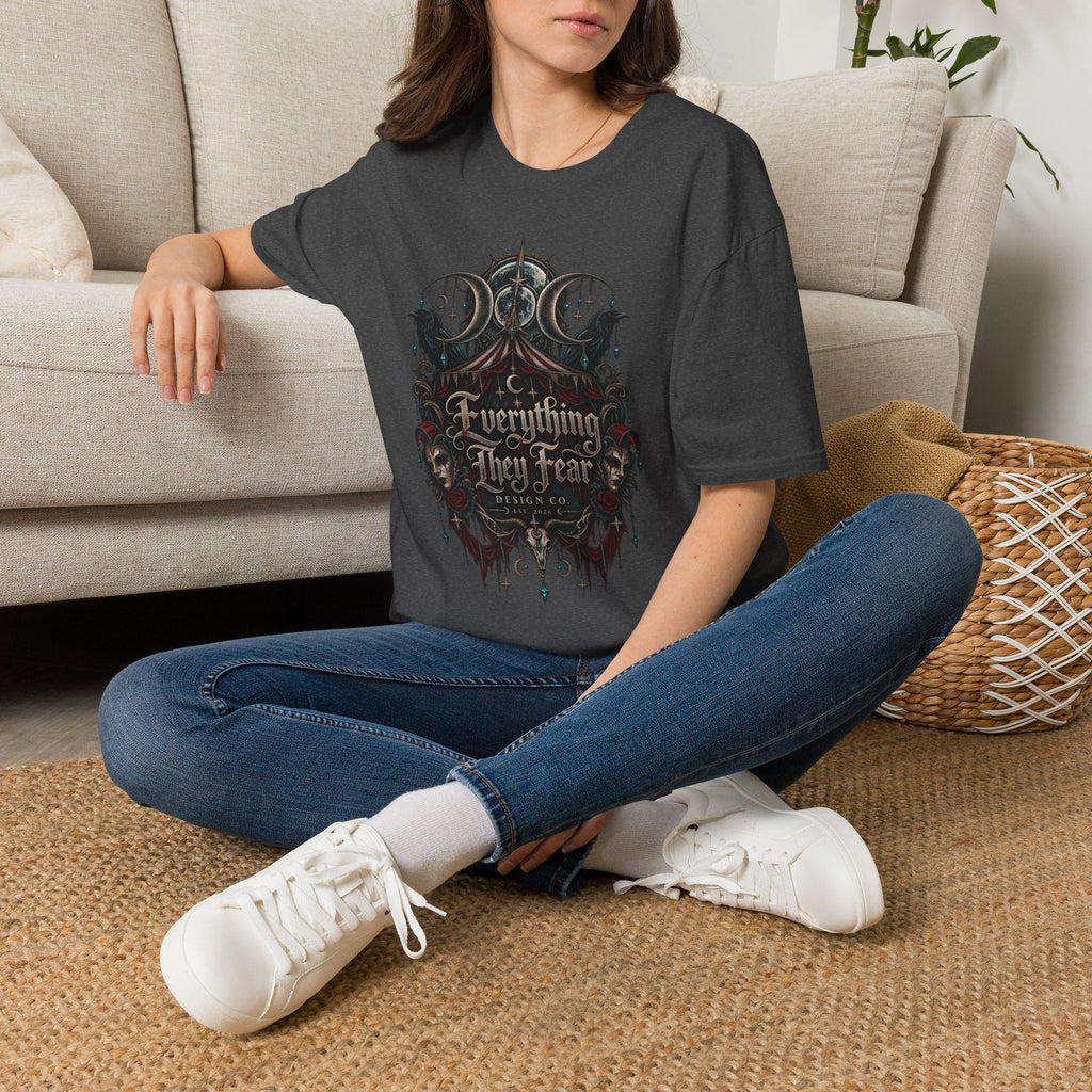 Everything They Fear Gothic Occult Brand Logo T-Shirt