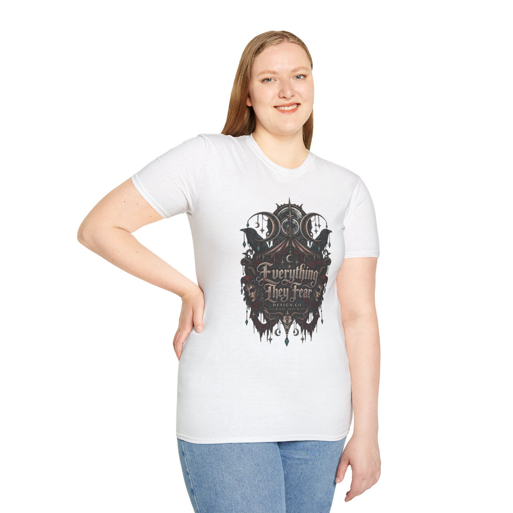 Everything They Fear Gothic Occult Brand Logo T-Shirt