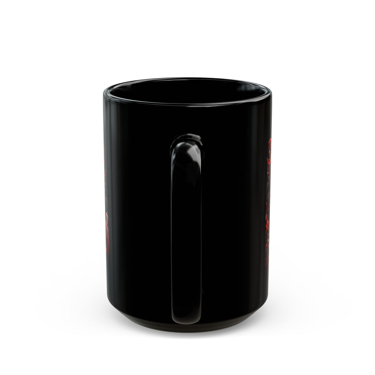 Everything They Fear Gothic Skull Logo on Black Mug