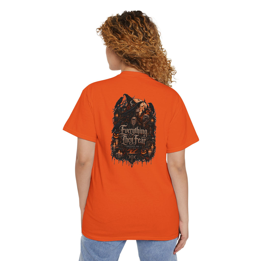 Everything They Fear Dark Horror Graphic T-Shirt