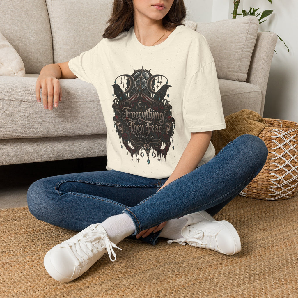 Everything They Fear Gothic Occult Brand Logo T-Shirt