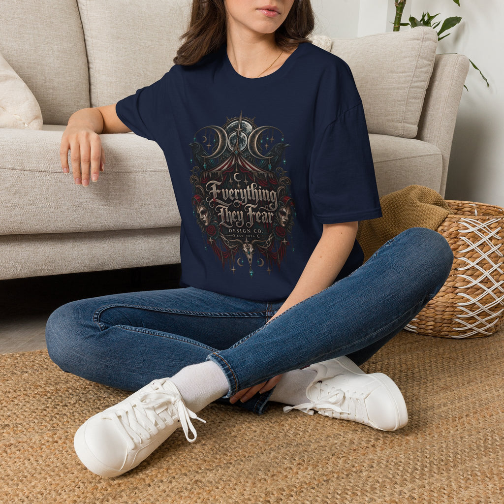 Everything They Fear Gothic Occult Brand Logo T-Shirt
