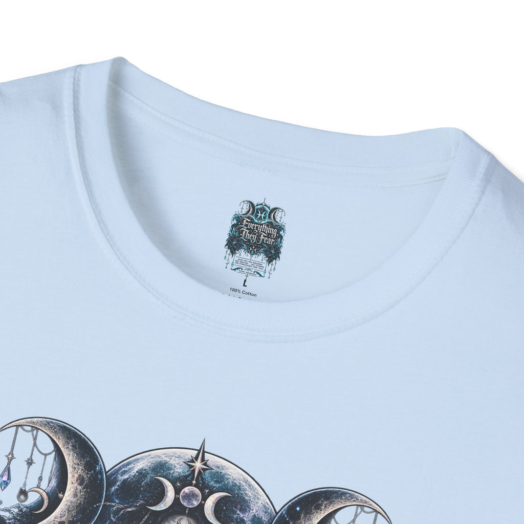Triple Moon Goddess w/Brand Logo T-Shirt