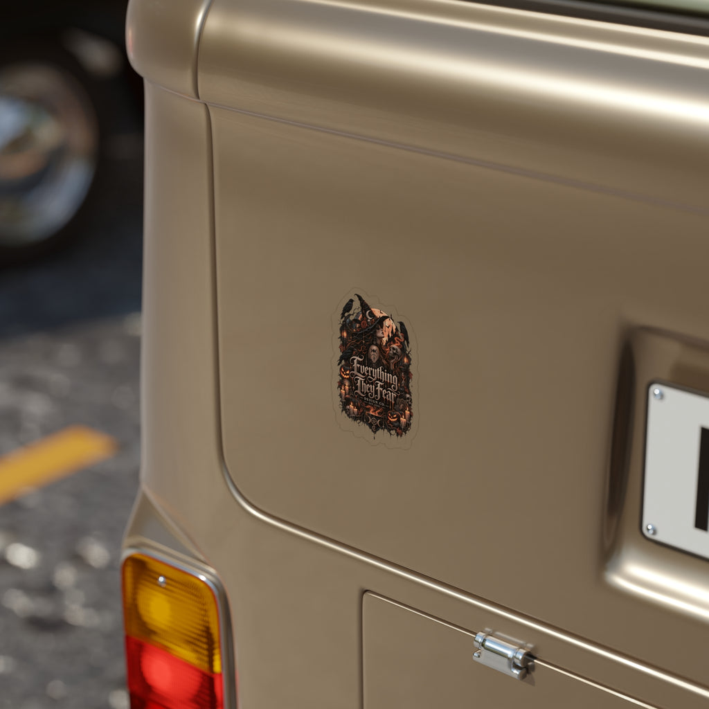 Everything They Fear Witch Brand Logo Die-Cut Sticker